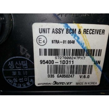 Recambio de modulo electronico para kia carens (un) active referencia OEM IAM 954001D311  