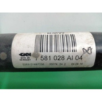 Recambio de transmision trasera derecha para bmw serie 5 lim. (f10) 2.0 16v turbodiesel referencia OEM IAM 33207581028  