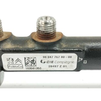 Recambio de rampa inyectora para peugeot nuevo partner pro standard 600kg bluehdi 100 s&s 5 referencia OEM IAM 9804776780  