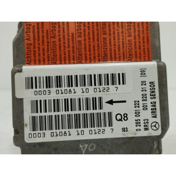 Recambio de centralita airbag para mercedes-benz clase a (w168) a 160 cdi (168.006) referencia OEM IAM 0018203126 0285001222 