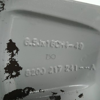 Recambio de llanta para renault scenic ii 1.5 dci diesel referencia OEM IAM 8200217241A 6,5JX16CH14 49 4H 4X100