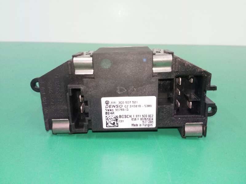 Recambio de resistencia calefaccion para volkswagen passat berlina (3c2) advance referencia OEM IAM 3C0907521 F011500002 Recambio de resistencia calefaccion para volkswagen passat berlina (3c2) advance referencia OEM IAM 3C0907521 F011500002