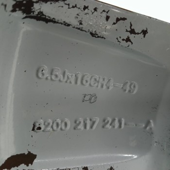 Recambio de llanta para renault scenic ii 1.5 dci diesel referencia OEM IAM 8200217241A 6,5JX16CH14 49 4H 4X100