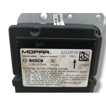 Recambio de centralita airbag para fiat 500 x (334) 1.6 16v cat referencia OEM IAM 52029749 0285013184 