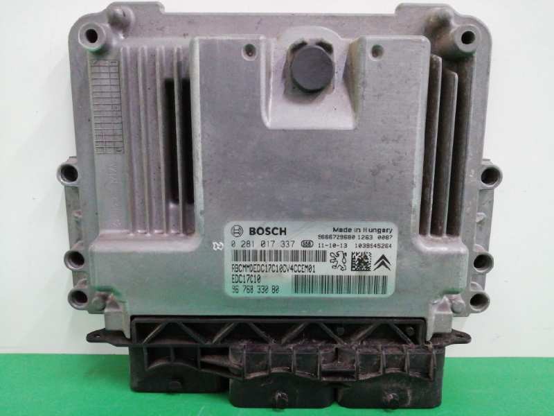 Recambio de centralita motor uce para citroën c3 sx referencia OEM IAM 9676833080 0281017337 Recambio de centralita motor uce para citroën c3 sx referencia OEM IAM 9676833080 0281017337