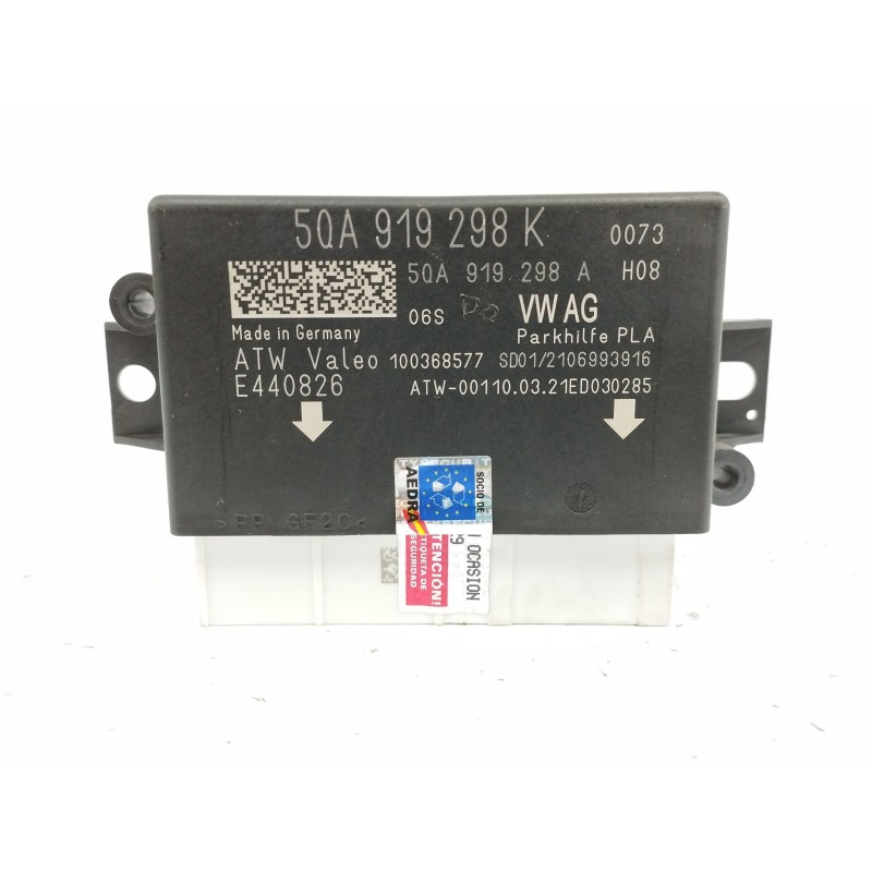 Recambio de modulo electronico para seat arona (kj7, kjp) 1.0 tsi referencia OEM IAM  ASISTENTE DE DIRECCIÓN DE ESTACIONAMIENTO 