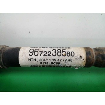 Recambio de transmision delantera izquierda para citroën c3 sx referencia OEM IAM 9672238580  