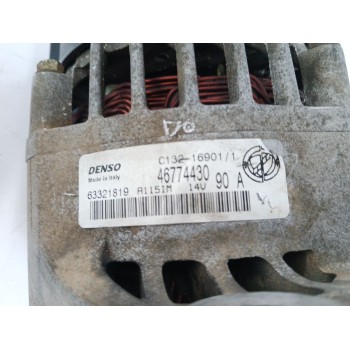 Recambio de alternador para fiat doblo monospace (119_, 223_) 1.9 d (223axb1a) referencia OEM IAM 46774430 90A 63321819
