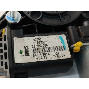 Recambio de elevalunas trasero derecho para fiat 500 l (330) 16v jtd cat referencia OEM IAM 51957505  