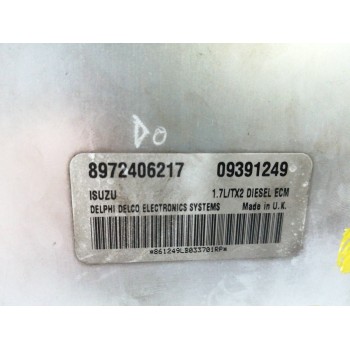 Recambio de centralita motor uce para opel astra g berlina 1.7 16v dti cat (y 17 dt / lr6) referencia OEM IAM 8972406217 0939124