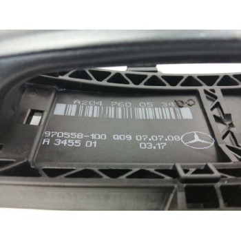 Recambio de maneta exterior delantera izquierda para mercedes-benz clase c (w204) berlina 1.8 cat referencia OEM IAM A2047600534