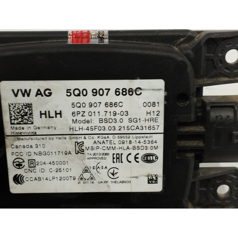 MODULO ELECTRONICO DETECCION DE ANGULO MUERTO