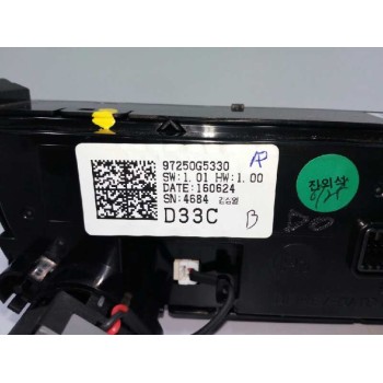 Recambio de mando climatizador para kia niro concept referencia OEM IAM 97250G5330 97100G5000 