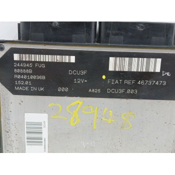 Recambio de centralita motor uce para fiat doblo monospace (119_, 223_) 1.9 d (223axb1a) referencia OEM IAM 46737473  R04010036B