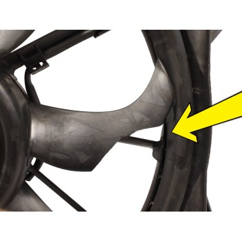 Recambio de electroventilador para chevrolet trax 1.7 diesel cat referencia OEM IAM 95321790 OBSERVAR FOTO F00S3D2027