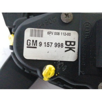 Recambio de potenciometro pedal para opel astra g berlina 1.7 16v dti cat (y 17 dt / lr6) referencia OEM IAM 9157998BK 6PV008112