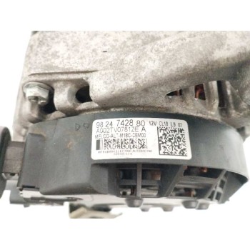 Recambio de alternador para peugeot rifter 1.5 blue-hdi fap referencia OEM IAM 9824742880 CL18 
