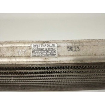Recambio de intercooler para ssangyong kyron 200 xdi 2wd referencia OEM IAM 2371109050  