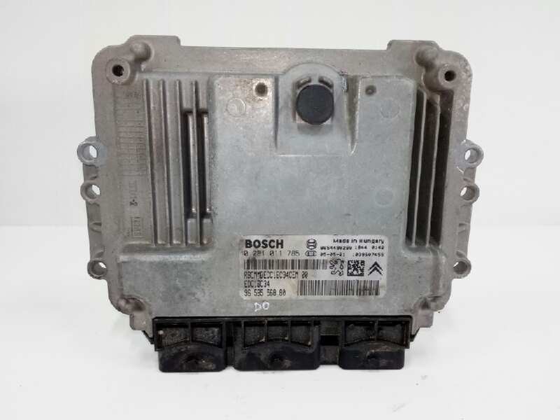 Recambio de centralita motor uce para citroën c3 hdi 70 furio referencia OEM IAM 9658556880 0281011785 