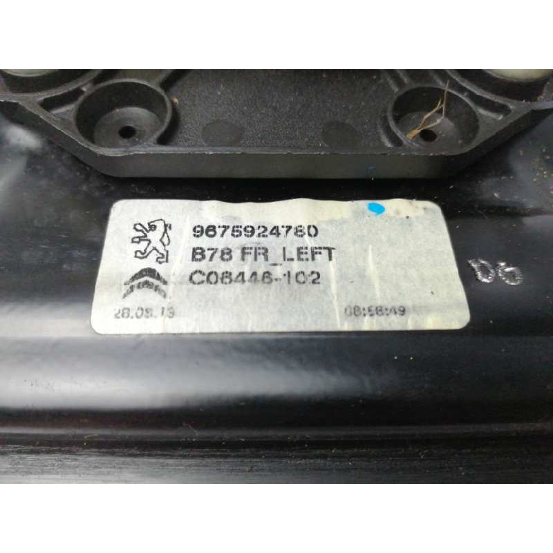 ELEVALUNAS DELANTERO IZQUIERDO 9675288980