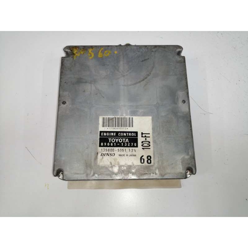 Recambio de centralita motor uce para toyota corolla (e12) 2.0 d-4d linea sol berlina referencia OEM IAM 8966113270 1758005351 