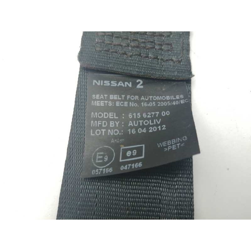 CINTURON SEGURIDAD TRASERO IZQUIERDO FILA CENTRAL