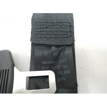 Recambio de cinturon seguridad trasero izquierdo para skoda octavia combi (1z5) 1.6 tdi dpf referencia OEM IAM 1Z0857447E  