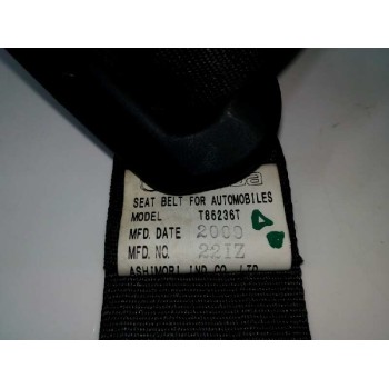 Recambio de cinturon seguridad trasero izquierdo para mazda 2 lim. (de) 1.3 active + (5-ptas.) (63kw) referencia OEM IAM T86236T