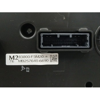 Recambio de cuadro instrumentos para mazda 2 hatchback (kb) 1.5 hybrid (kbac3x) referencia OEM IAM 83800F5M20 MB2576406690 