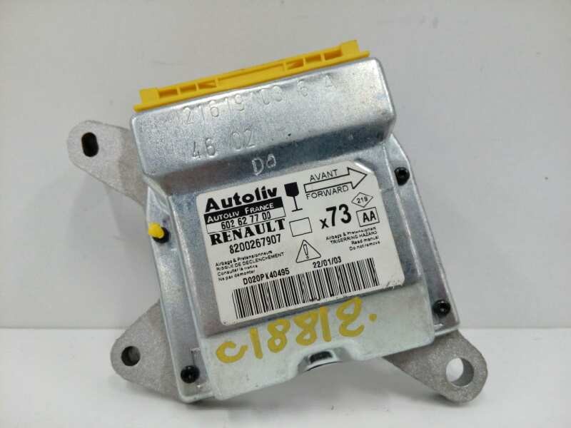 Recambio de centralita airbag para renault vel satis (bj0) privilege referencia OEM IAM 8200267907 602627700 