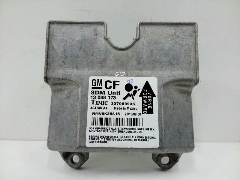 Recambio de centralita airbag para opel zafira b cosmo referencia OEM IAM 13288173 327963935 