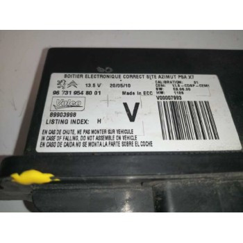 Recambio de centralita faros xenon para citroën c5 station wagon 2.0 hdi fap referencia OEM IAM 9673195480  