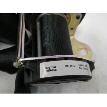 Recambio de cinturon seguridad trasero central para fiat panda (319) 1.3 16v m-jet cat referencia OEM IAM 735561638  