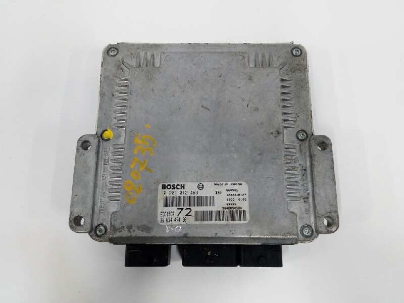 Recambio de centralita motor uce para peugeot 807 st pack referencia OEM IAM 9663447480 0281012463 