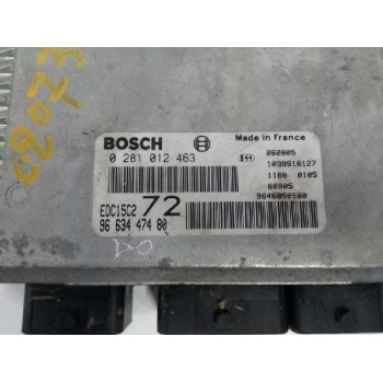Recambio de centralita motor uce para peugeot 807 st pack referencia OEM IAM 9663447480 0281012463 