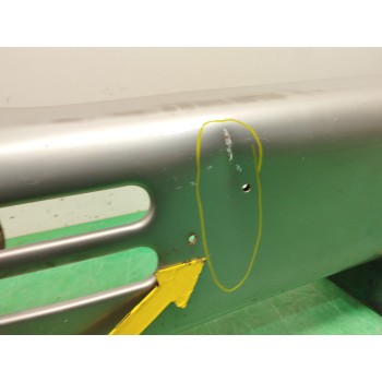 Recambio de paragolpes delantero para mitsubishi galloper (hyundai) 2.5 td exceed (3-ptas.) referencia OEM IAM  OBSERVAR FOTOS 