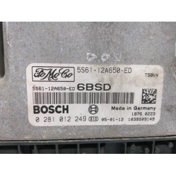 Recambio de centralita motor uce para ford fusion (ju_) 1.6 tdci referencia OEM IAM 5S6112A650ED 0281012249 