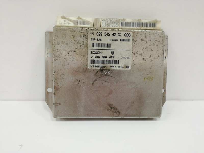 Recambio de centralita abs para mercedes-benz clase a (w168) 170 cdi (168.008) referencia OEM IAM 0295454232 0265109477 