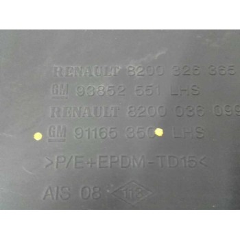 Recambio de moldura para nissan primastar (x..) kasten l1h1 2.7t referencia OEM IAM 8200326365 LATERAL IZQUIERDA 