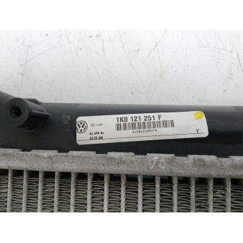 Recambio de radiador agua para volkswagen golf v (1k1) 1.6 fsi referencia OEM IAM 1K0121251F  1K0121251BR