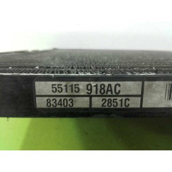 Recambio de condensador / radiador aire acondicionado para jeep gr.cherokee (wj/wg) 2.7 crd laredo referencia OEM IAM 55115918AC
