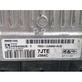 Recambio de centralita motor uce para ford c-max (dm2) 1.8 tdci referencia OEM IAM 7M5112A650AUE 5WS40582ET 