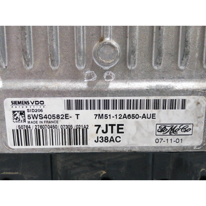 CENTRALITA MOTOR UCE 5WS40582ET