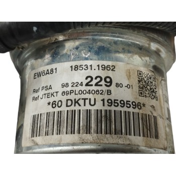 Recambio de cremallera direccion para peugeot 2008 (--.2013) 1.2 12v e-thp referencia OEM IAM 9822422980  