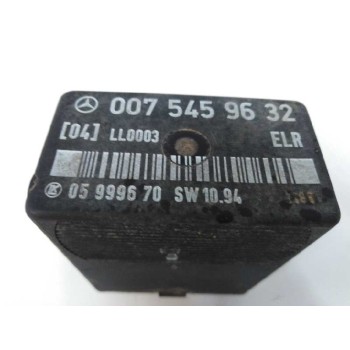 Recambio de rele inyeccion para mercedes-benz clase e (w124) berlina 300 d / e 300 d turbo (124.133) referencia OEM IAM 00754596