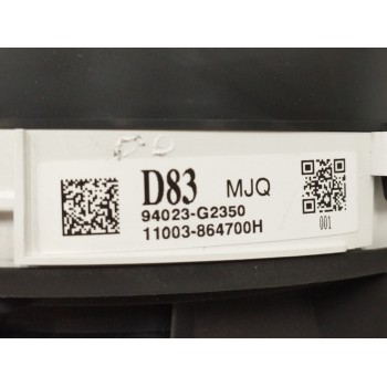 Recambio de cuadro instrumentos para hyundai ioniq tecno hybrid referencia OEM IAM 94023G2350 11003864700H 