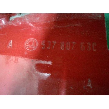 Recambio de refuerzo paragolpes trasero para skoda roomster (5j7) 1.4 16v referencia OEM IAM   