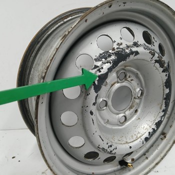 Recambio de llanta para seat inca (6k9) 1.9 diesel cat (1y) referencia OEM IAM 6K9601027A 5,5J14H2A ET35 4H 4X100