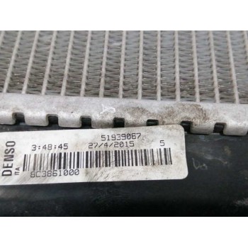Recambio de radiador agua para fiat panda (319) 1.3 16v m-jet cat referencia OEM IAM 51939067  