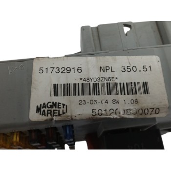 Recambio de caja reles / fusibles para fiat idea (135) 1.3 jtd cat referencia OEM IAM 51732916 501200800070 